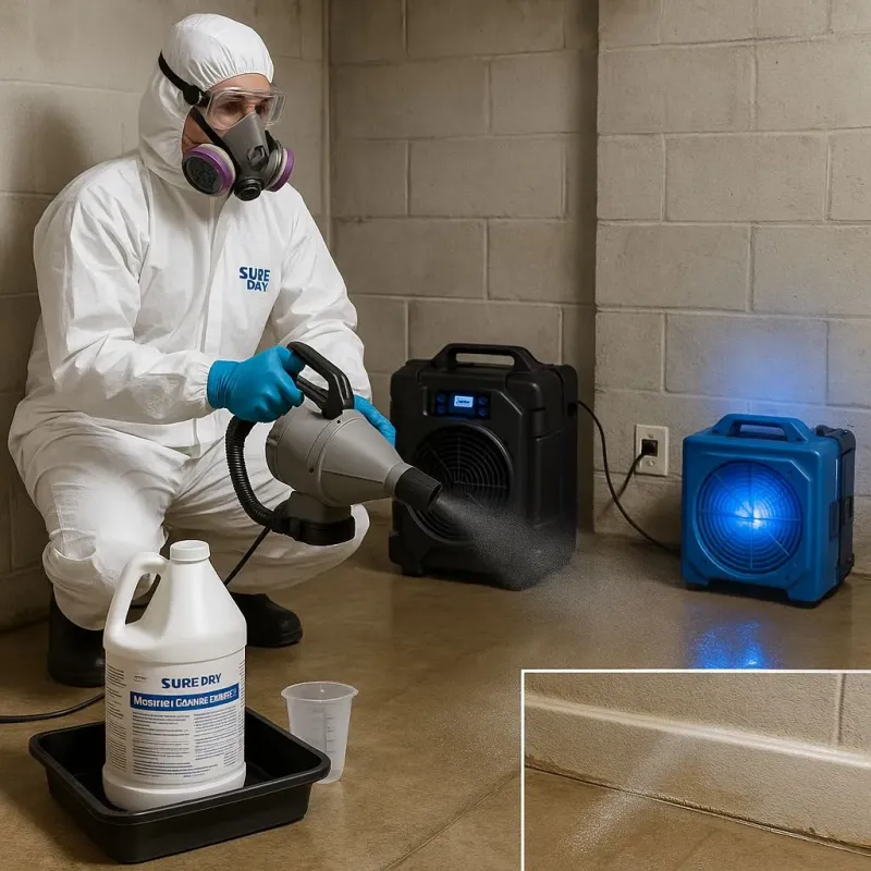 Sanitization and Odor Removal process in Geneseo, NY