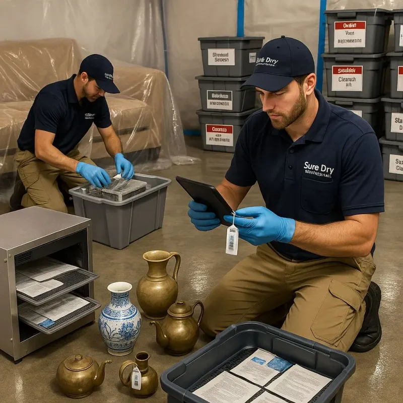 Content Protection and Restoration process in Geneseo, NY