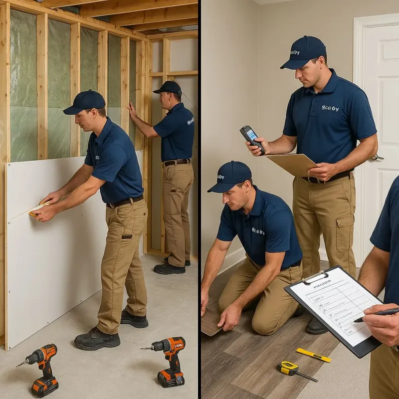 Repairs and Reconstruction process in Geneseo, NY